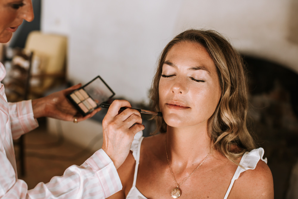Bride Bridal Make Up Portugal Destination Wedding The Lovers Imagery