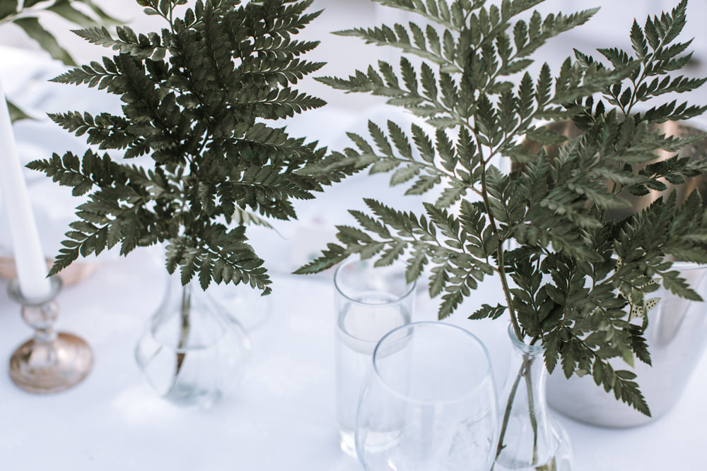 Ferns Bottle Vase Portugal Destination Wedding The Lovers Imagery