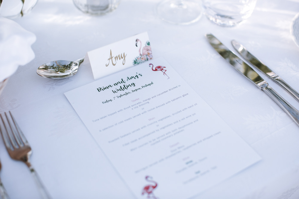 Place Name Card Portugal Destination Wedding The Lovers Imagery