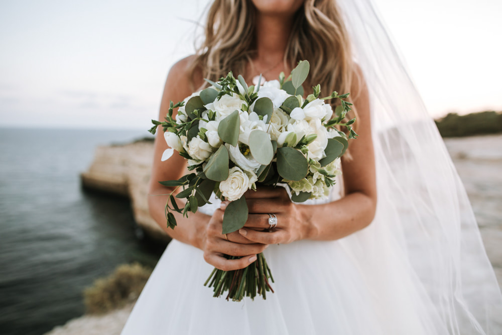 Bouquet Flowers Bride Bridal Eucalyptus Portugal Destination Wedding The Lovers Imagery