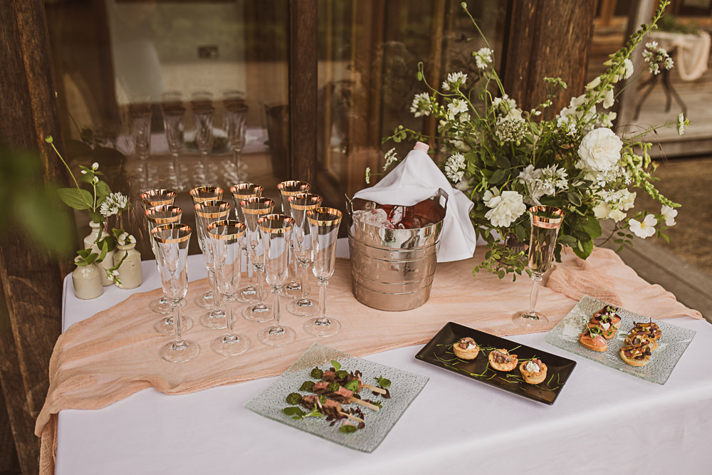 Welcome Drinks Table Small Wedding Ideas The Springles