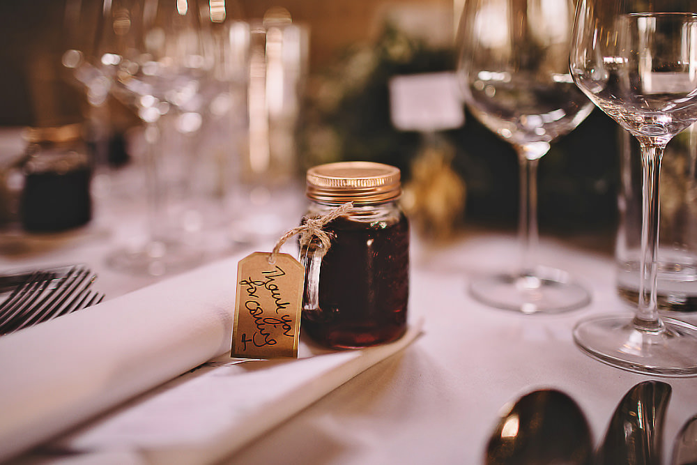 Jam Favours Suffolk Barn Wedding Carrie Lavers Photography