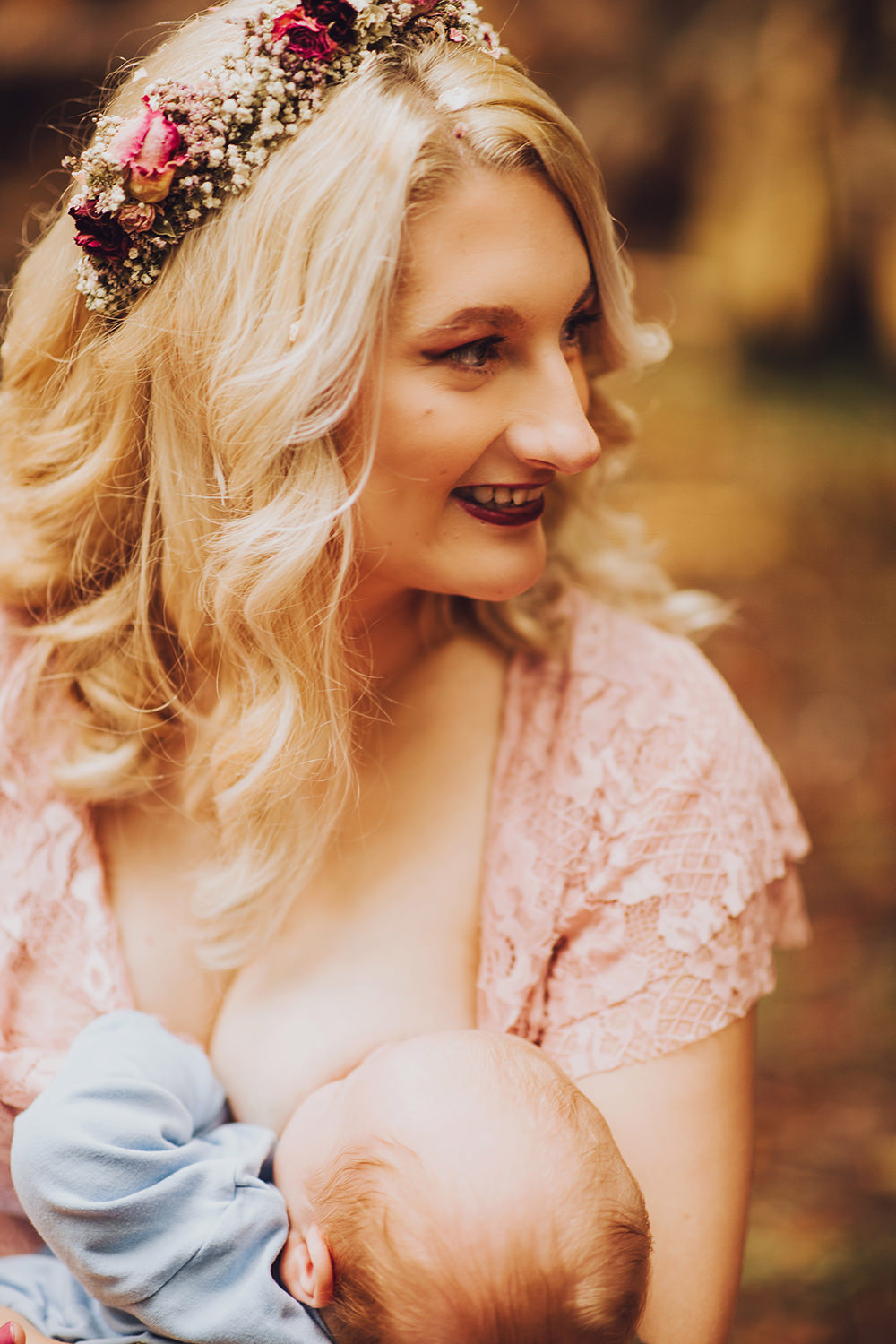 Breastfeeding Bride Treehouse Wedding Honeydew Moments