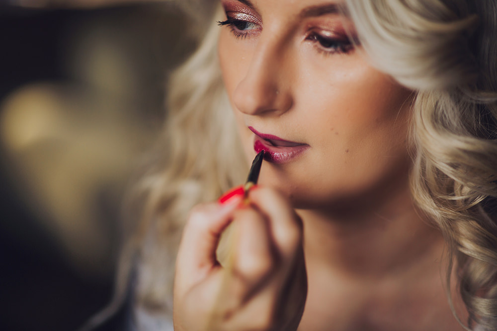 Bride Bridal Make Up Treehouse Wedding Honeydew Moments