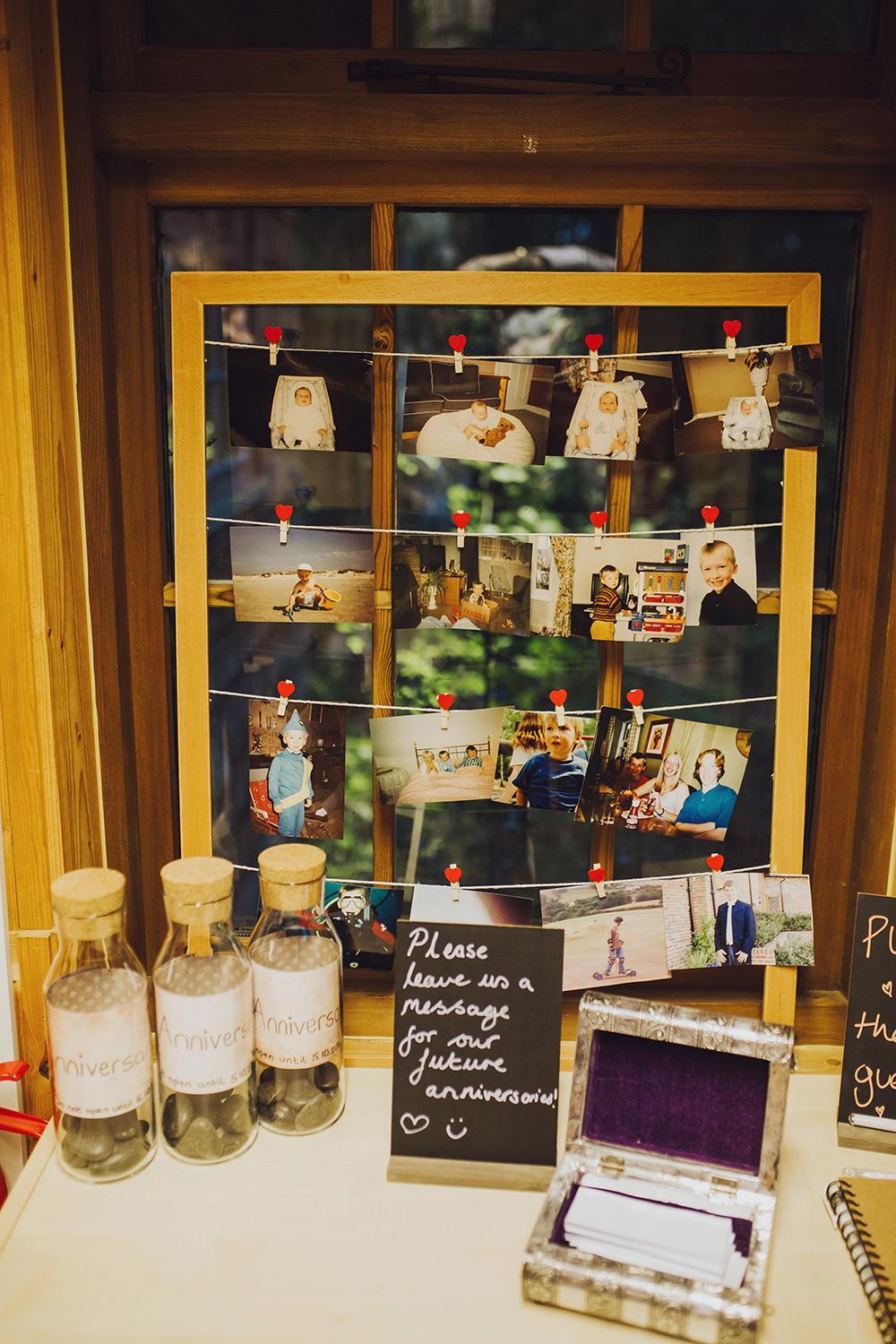 Guest Book Table Treehouse Wedding Honeydew Moments