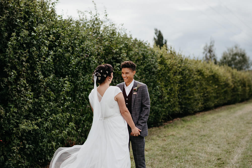 Cotswold Woodland Glamping Wedding Elaine Williams Photography