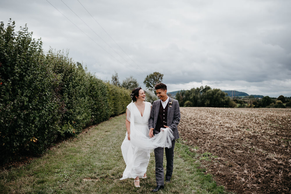 Cotswold Woodland Glamping Wedding Elaine Williams Photography
