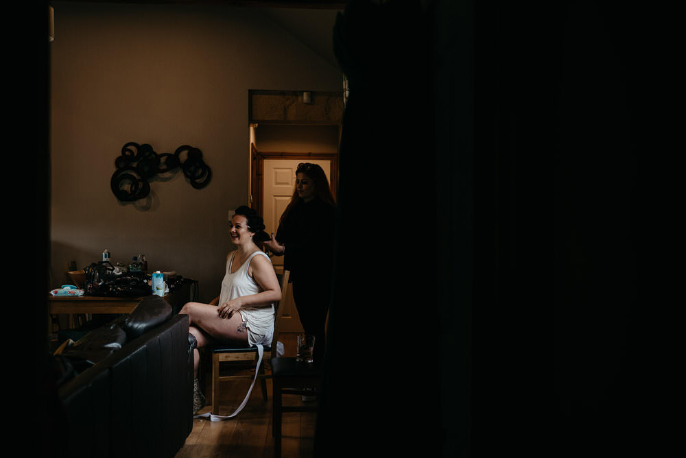 Cotswold Woodland Glamping Wedding Elaine Williams Photography
