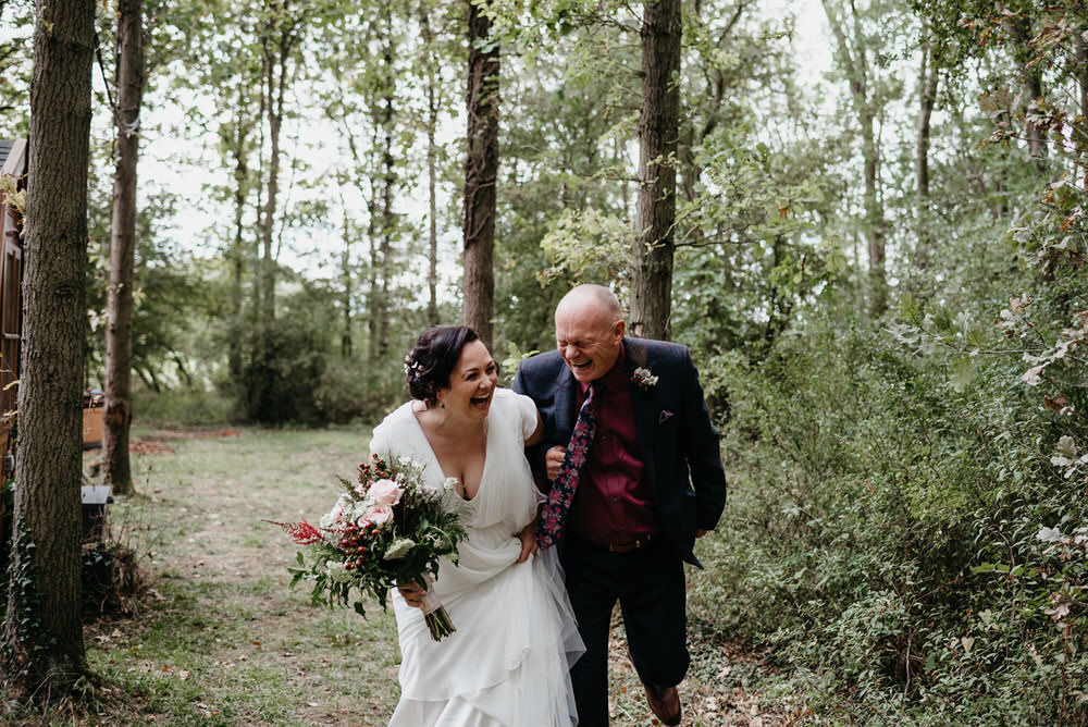 Cotswold Woodland Glamping Wedding Elaine Williams Photography