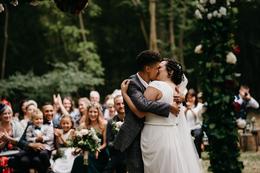 Cotswold Woodland Glamping Wedding Elaine Williams Photography