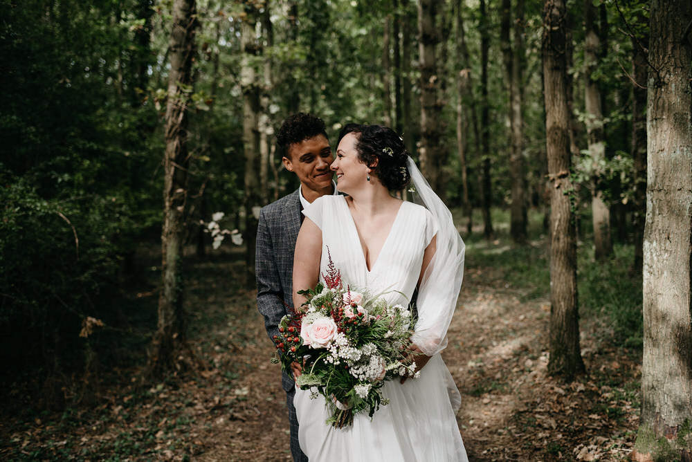 Cotswold Woodland Glamping Wedding Elaine Williams Photography