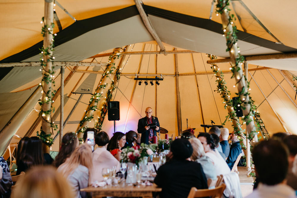 Cotswold Woodland Glamping Wedding Elaine Williams Photography
