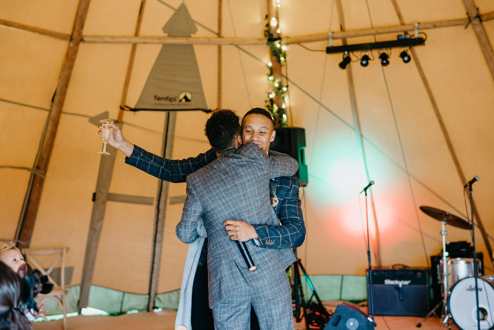 Cotswold Woodland Glamping Wedding Elaine Williams Photography