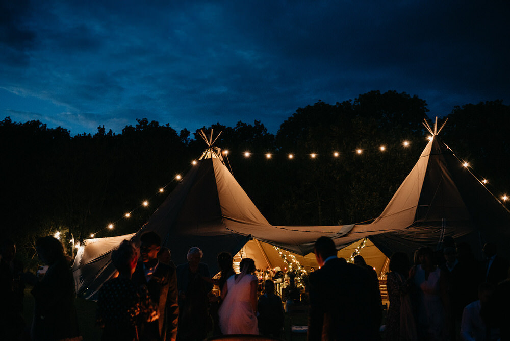 Cotswold Woodland Glamping Wedding Elaine Williams Photography