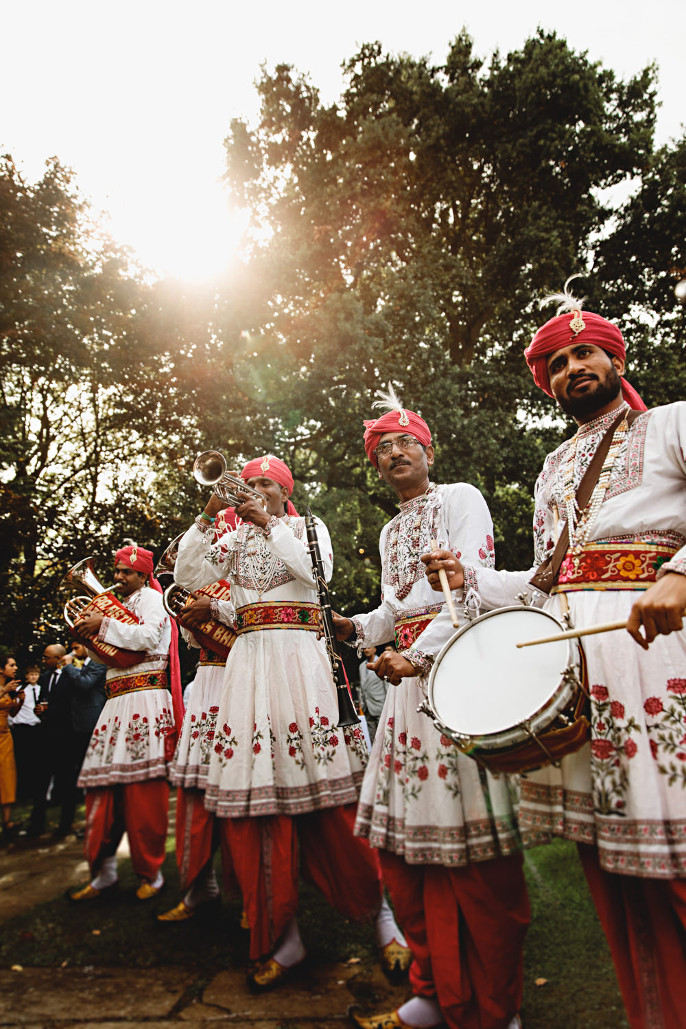 Brass Band Dunchurch Park Hotel Wedding HBA Photography