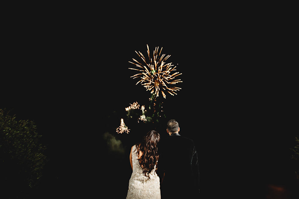 Fireworks Dunchurch Park Hotel Wedding HBA Photography