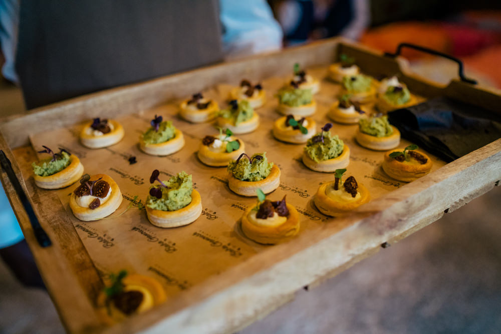 Canapes Eclectic Wedding Paul and Tim Photographers