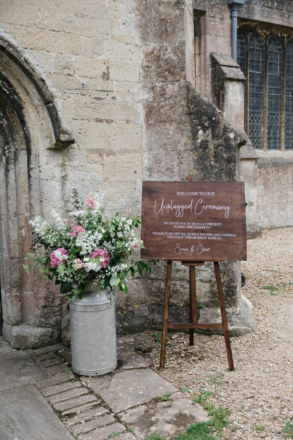 Welcome Sign Signs Signage Wooden Calligraphy Field Kitchen Wedding Siobhan Amy Photography
