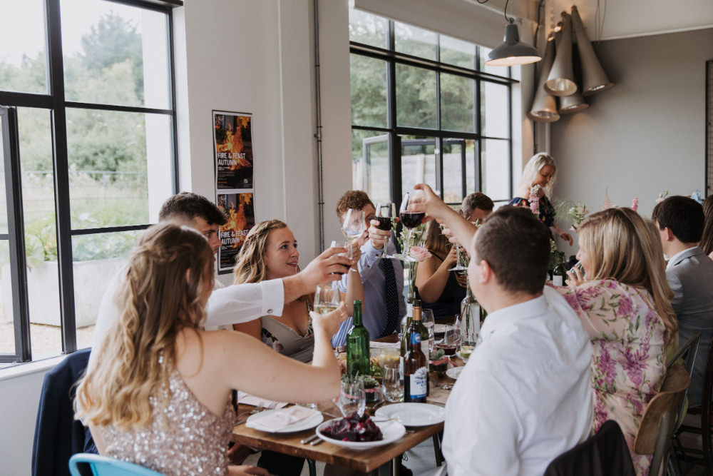 Field Kitchen Wedding Siobhan Amy Photography