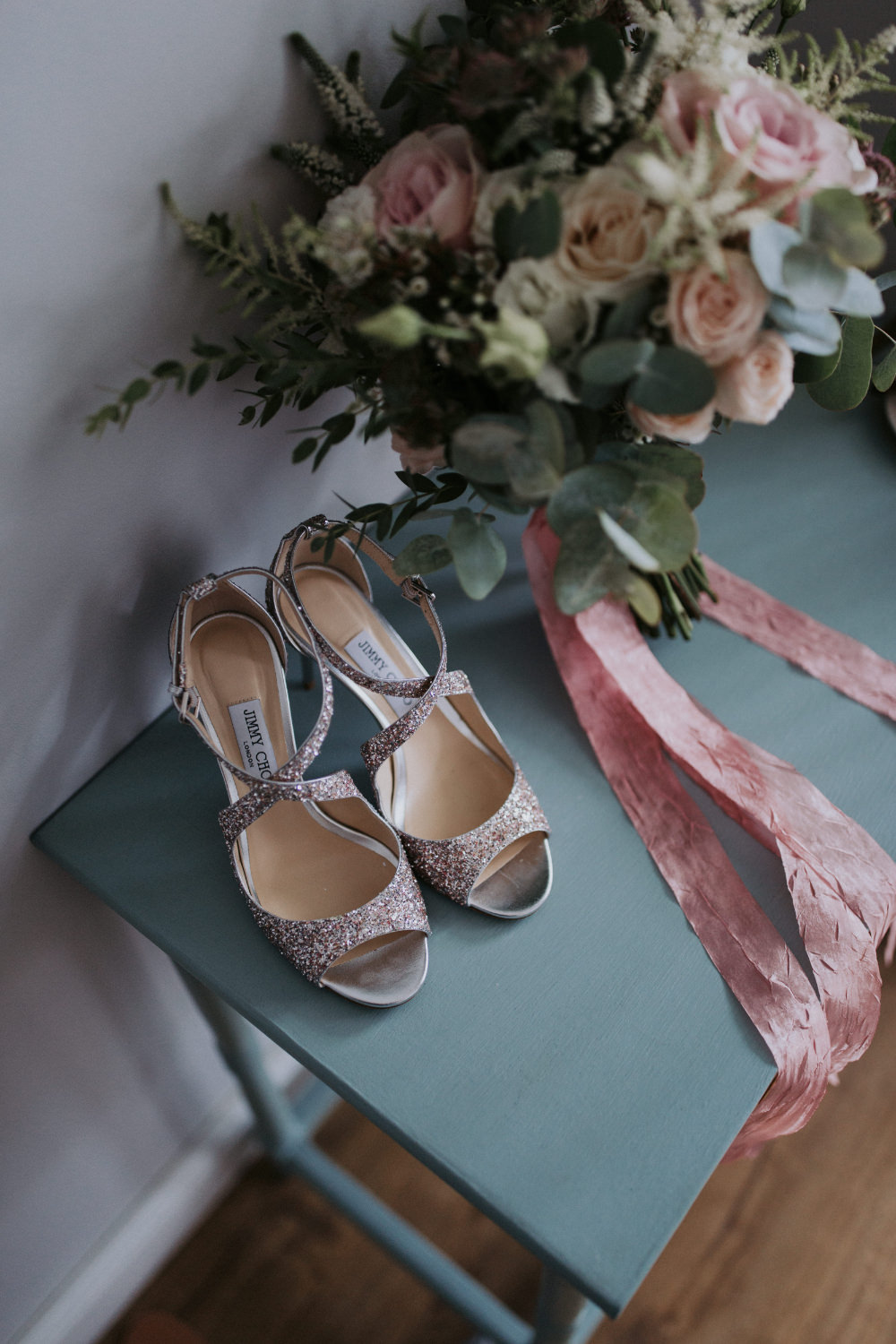 Bride Bridal Shoes Field Kitchen Wedding Siobhan Amy Photography