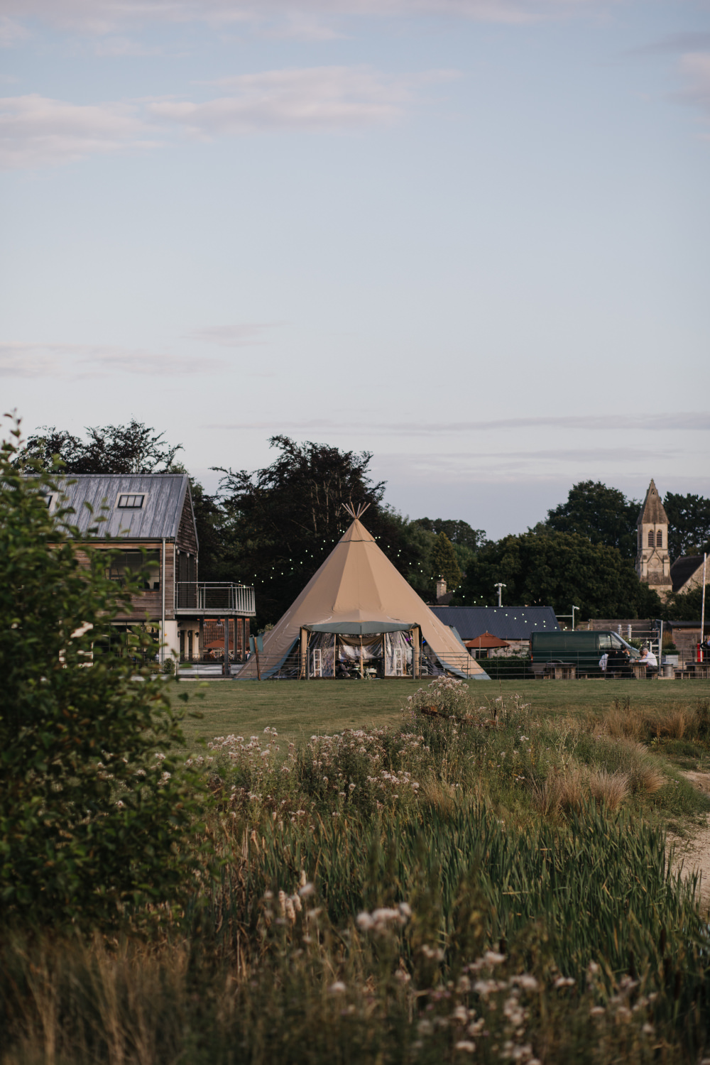 Tipi Field Kitchen Wedding Siobhan Amy Photography