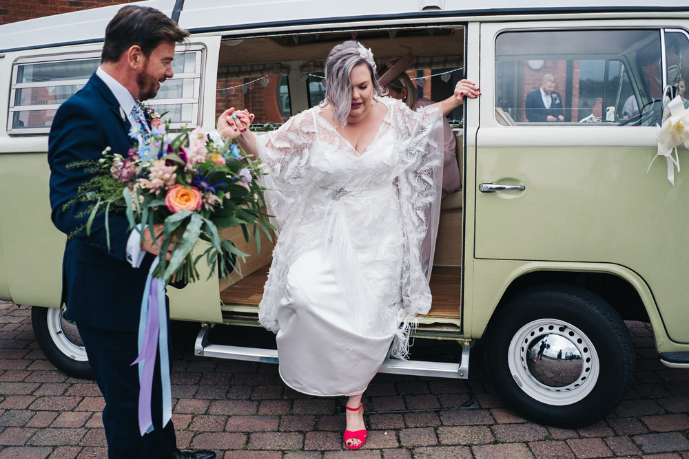 VW Camper Transport Hammer and Pincers Wedding Sally T Photography