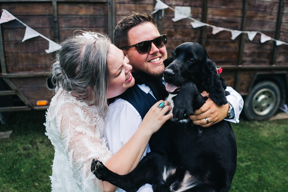 Dog Pet Hammer and Pincers Wedding Sally T Photography