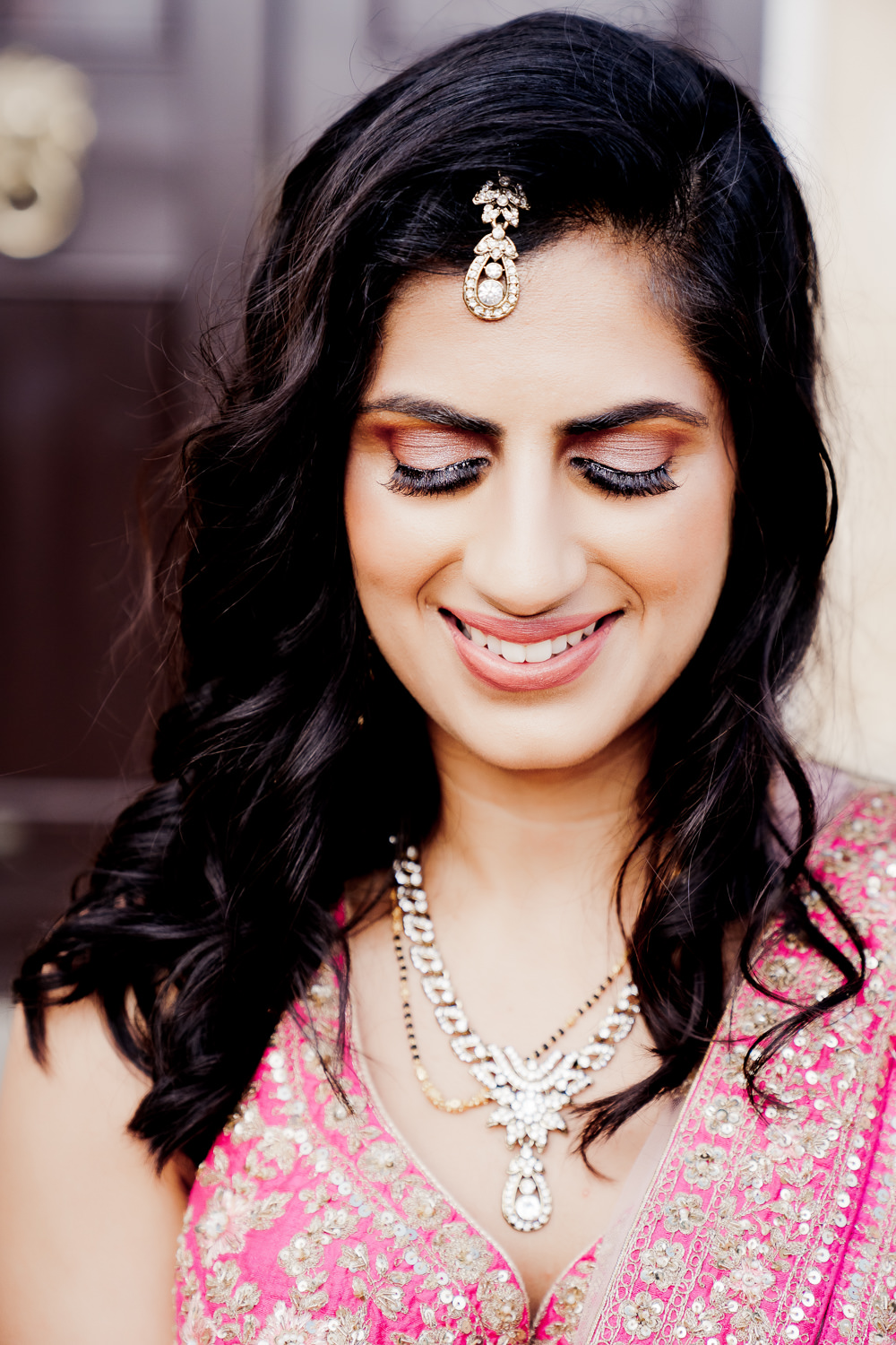 Bride Bridal Make Up Indian Wedding UK Laura May Photography