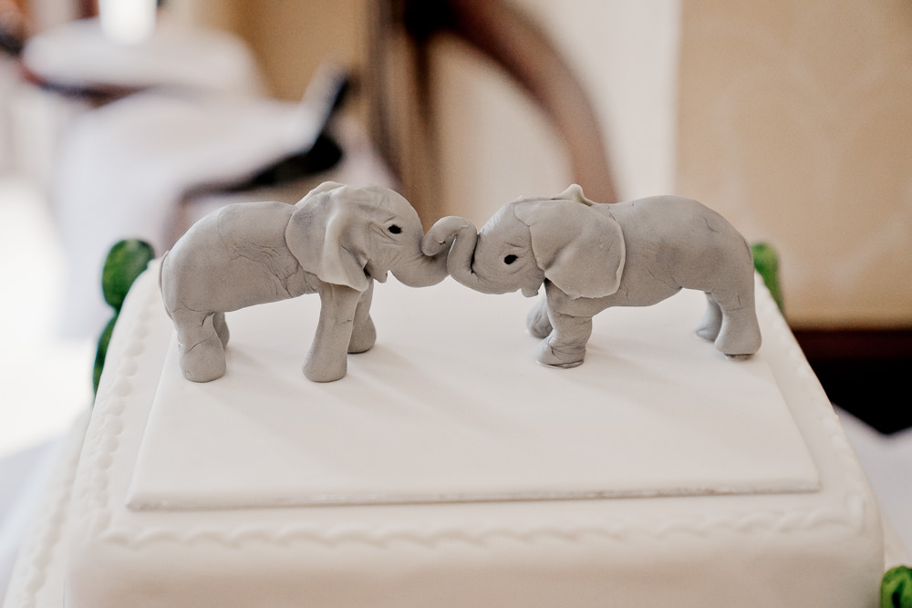 Elephant Cake Tp[[er Indian Wedding UK Laura May Photography