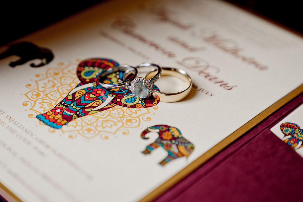 Rings Bands Indian Wedding UK Laura May Photography