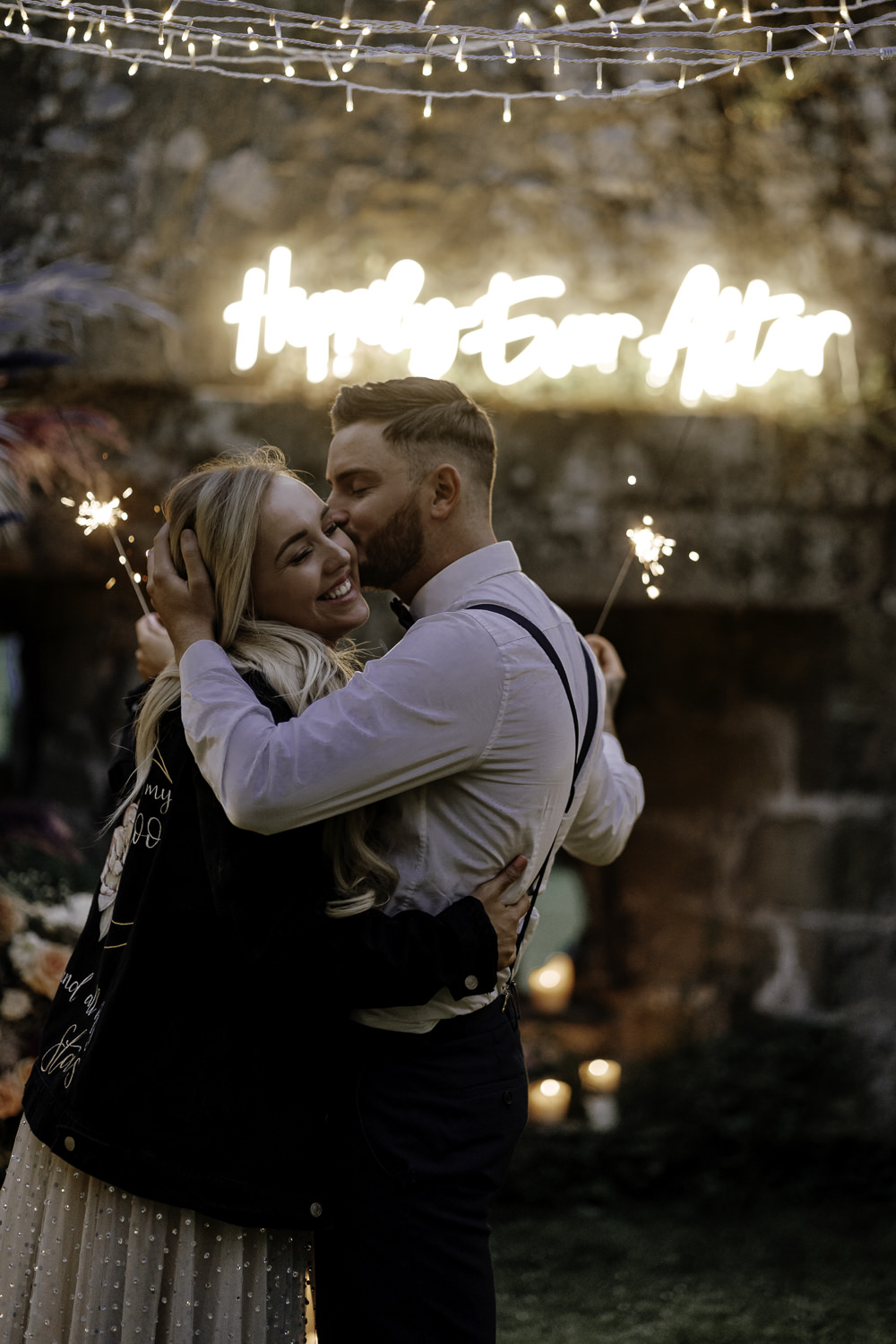 Sparklers Sparkler Midsummer Night's Dream Wedding Ideas Dani Louise Photography