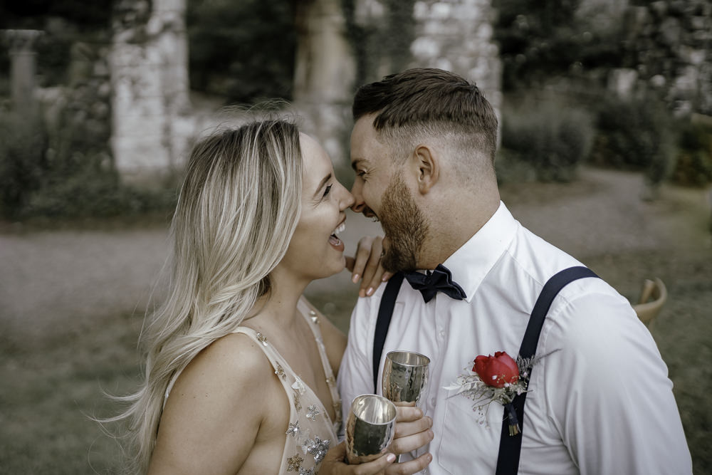 Groom Bow Tie Braces Midsummer Night's Dream Wedding Ideas Dani Louise Photography