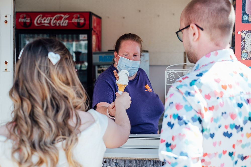 Ice Cream Pandemic Wedding Anna Pumer Photography