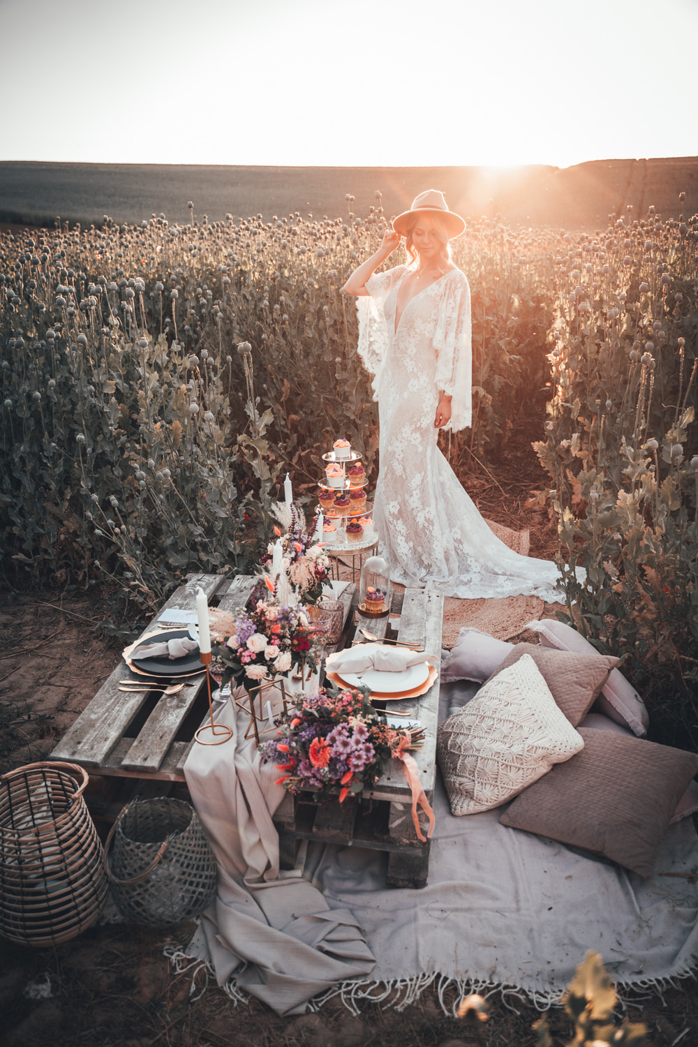 Poppy Field Wedding NT Creatives