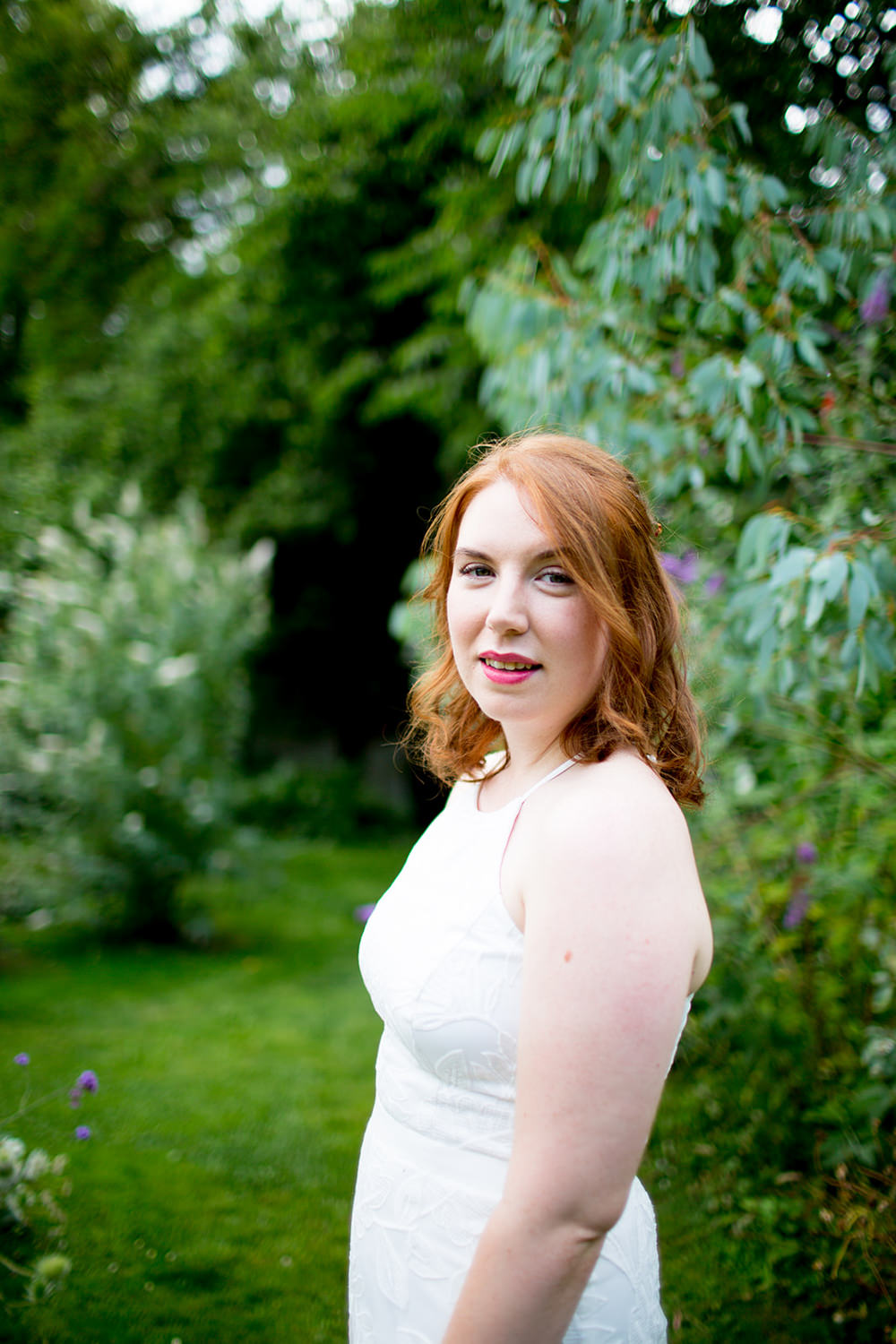 Bride Bridal Dress Gown David’s Bridal Sequins Floral Straps Pythouse Kitchen Garden Wedding Jessica Hayman Photography