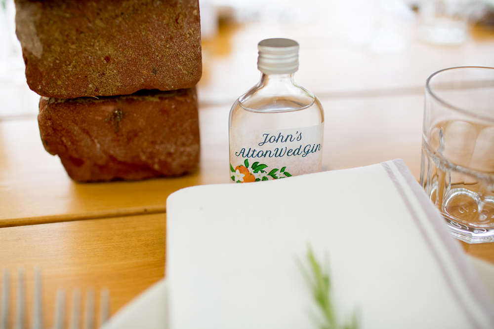 Bottle Drink Favours Pythouse Kitchen Garden Wedding Jessica Hayman Photography