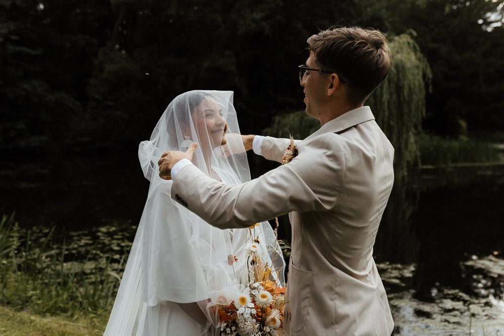 Small Wedding Ideas UK Caitlin and Jones