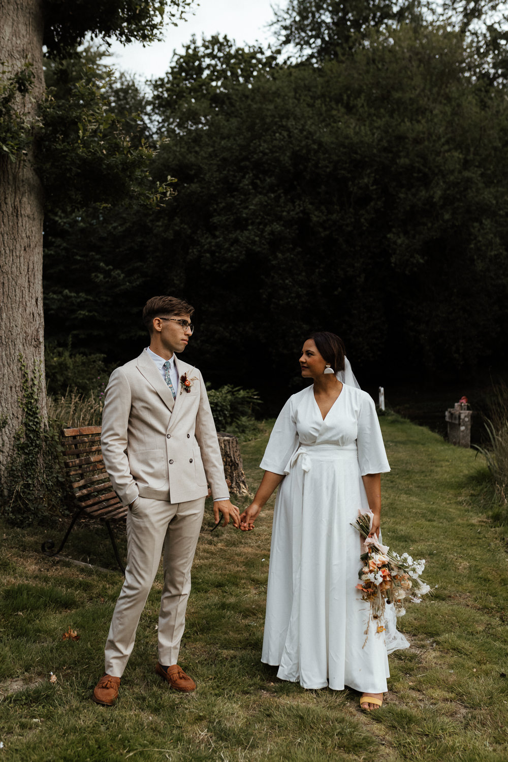 Small Wedding Ideas UK Caitlin and Jones