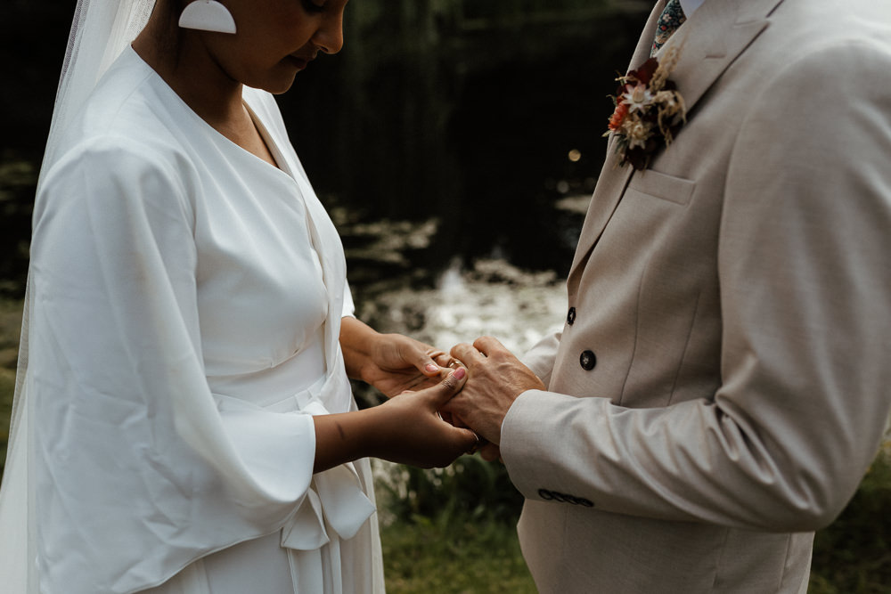 Small Wedding Ideas UK Caitlin and Jones
