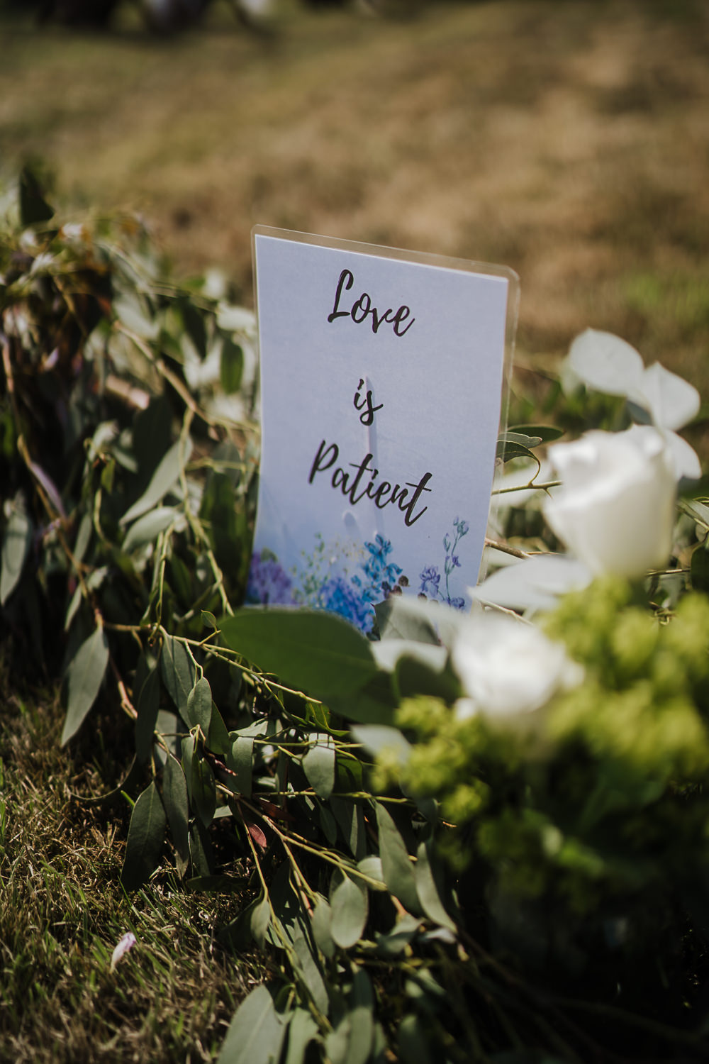 Sign Signs Signage Socially Distanced Wedding Tiffany Gage Photography