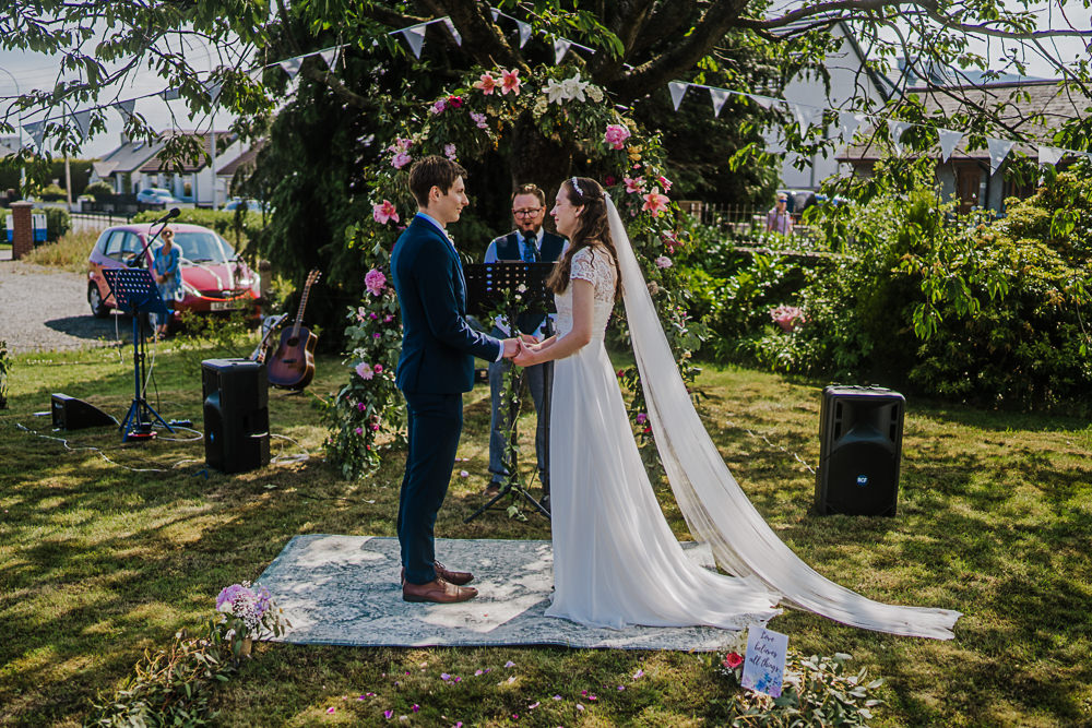 Socially Distanced Wedding Tiffany Gage Photography
