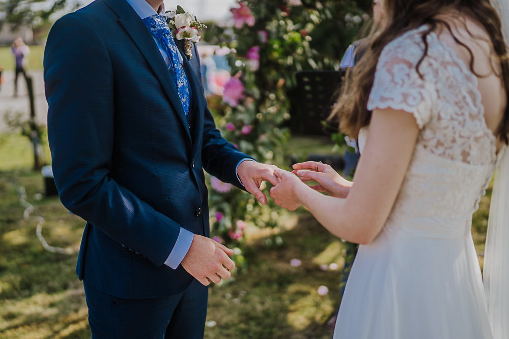 Socially Distanced Wedding Tiffany Gage Photography