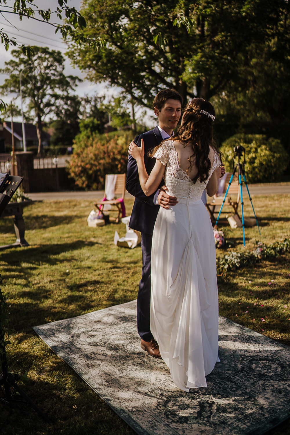Socially Distanced Wedding Tiffany Gage Photography