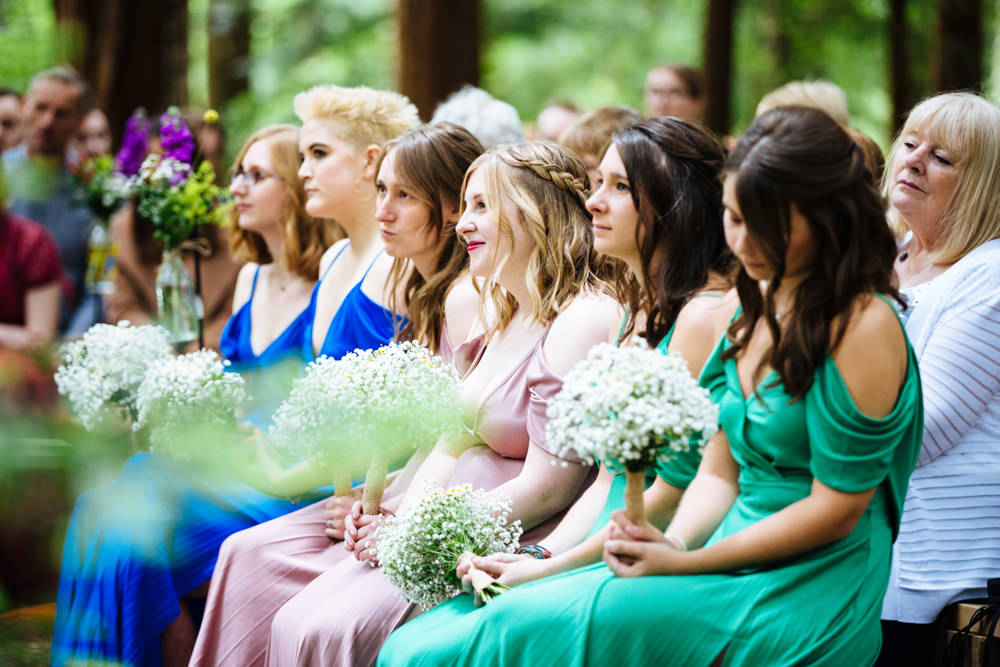 Bridesmaids Bridesmaid Dress Dresses Two Woods Estate Wedding Laura Debourde Photography