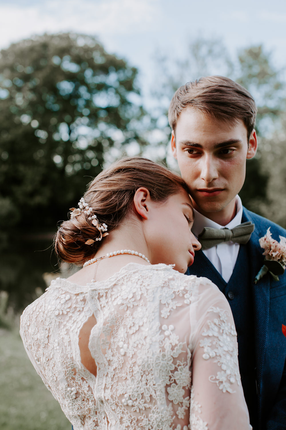 Whimsical Wedding Ideas Charlotte Lucy Photography Bride Bridal Hair Style Up Do