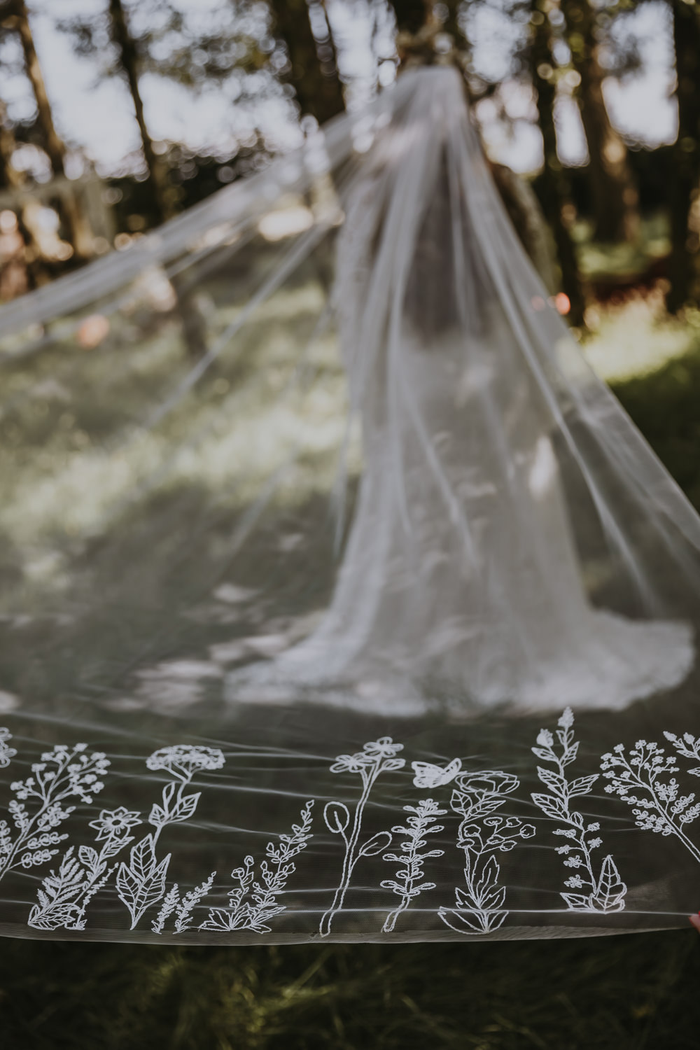 Floral Veil Bride Bridal Bell Tent Wedding Ideas Gem Hicks Photography