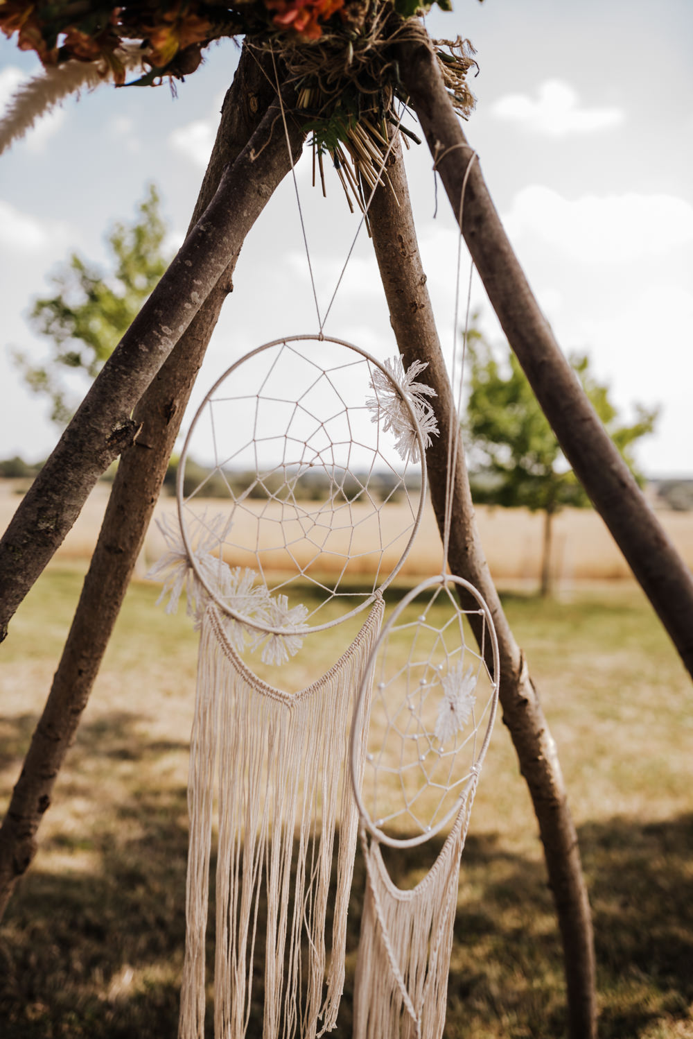 Dreamcatcher Decor Boho Wedding Ideas Roshni Photography