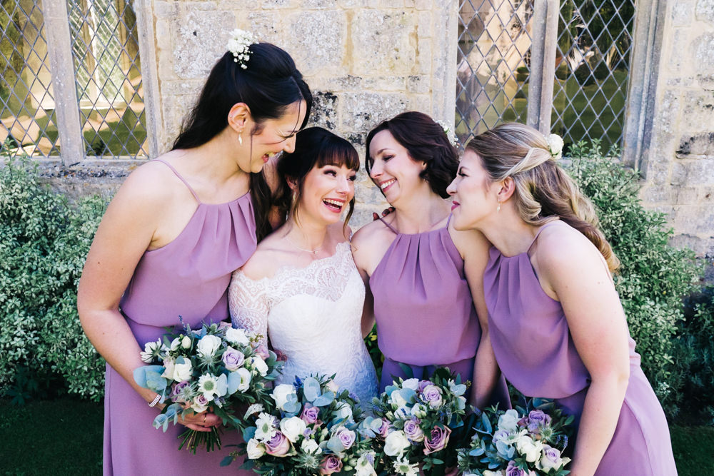 Bridesmaids Bridesmaid Dress Desses Lilac Castle View Wedding Sally T Photography