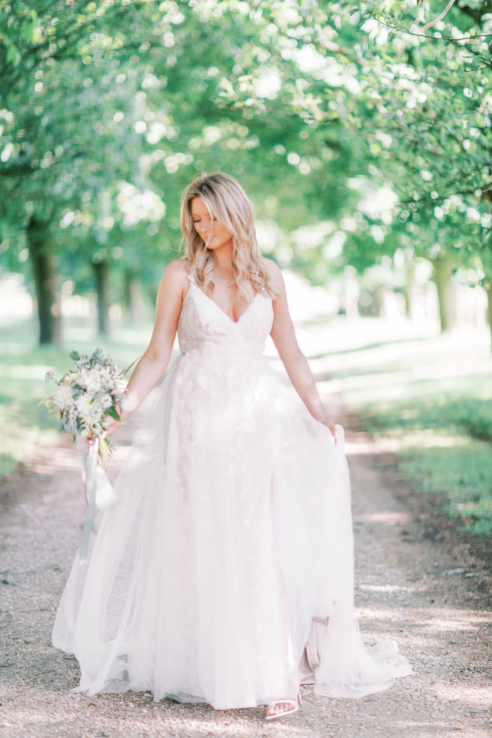 Dress Gown Bride Bridal Tulle Family Elopement Ideas Sophie May Photo