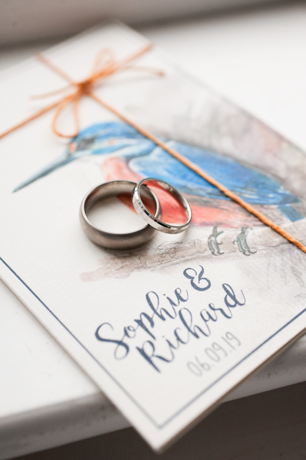 Floral Wedding Rachael Connerton Photography Bird Stationery Invite Invitation Rings